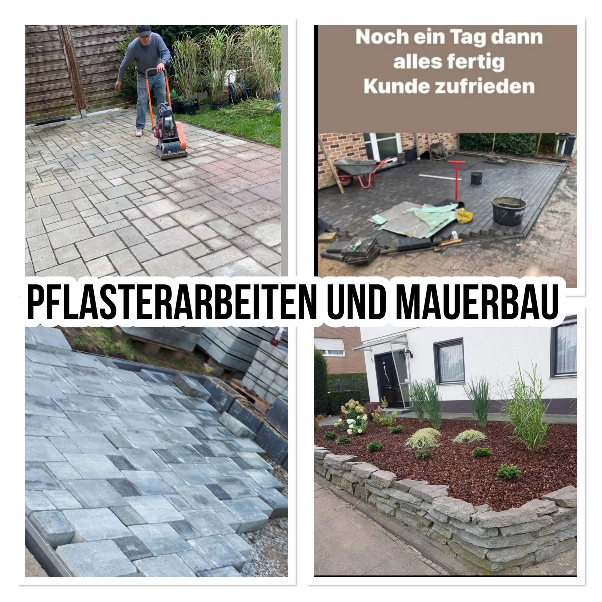 Pflasterarbeiten & Mauerbau